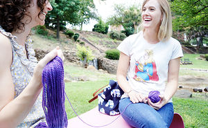 Knitters Are Superwomen So I Decided To Design A T-Shirt Dedicated To Them.