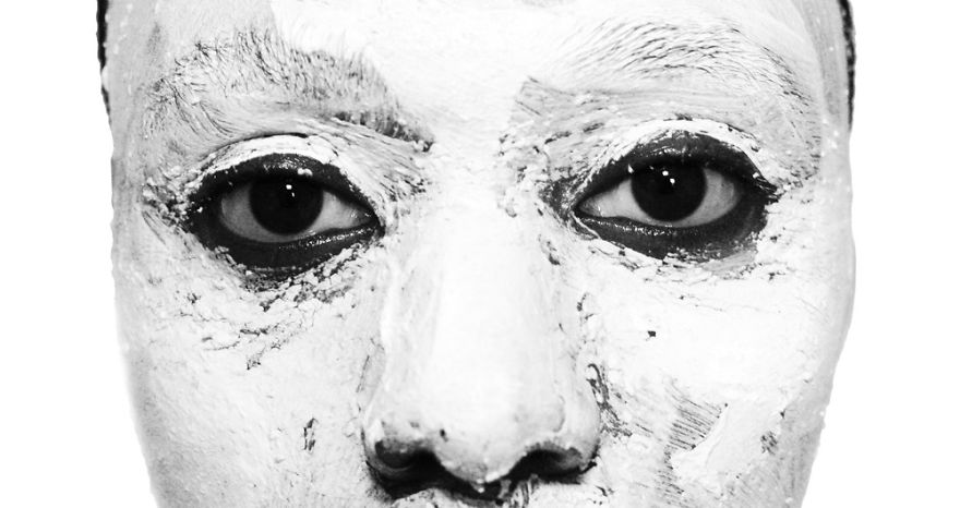 I Photographed Subjects With Paint Peeling Away Their Ego