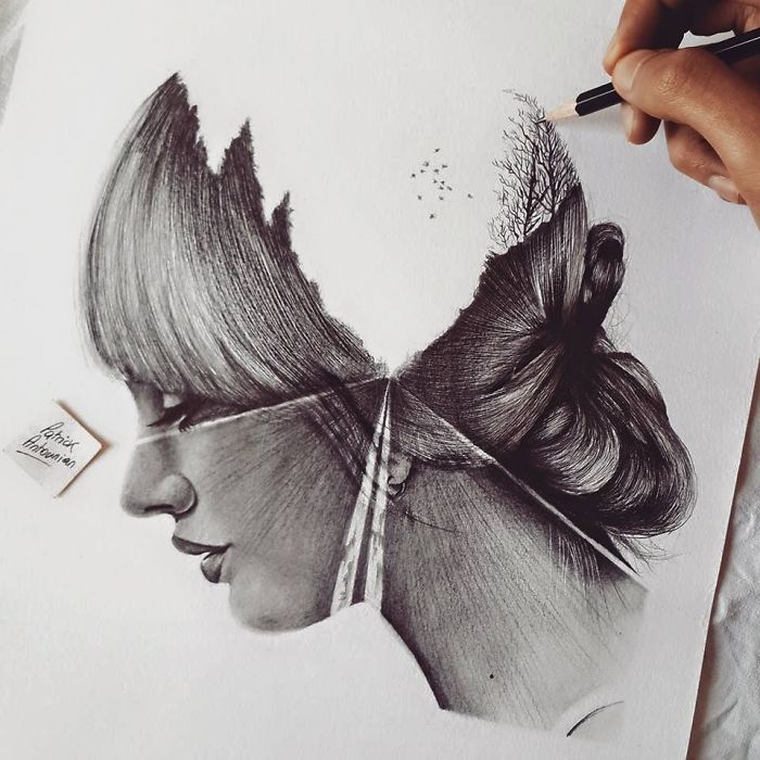 Double Exposure Drawings