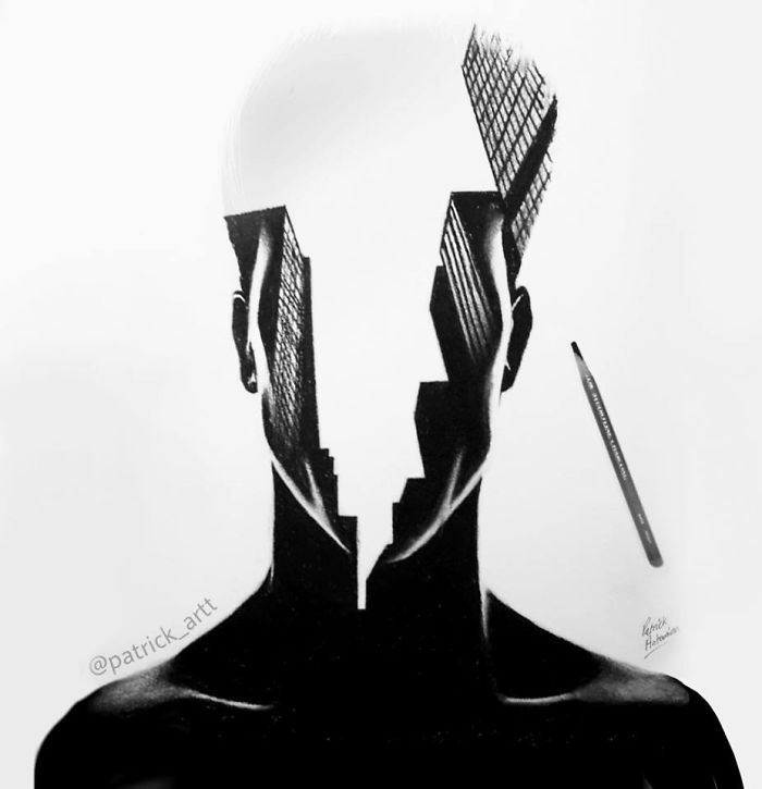 Double Exposure Drawings