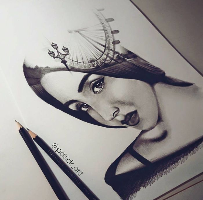 Double Exposure Drawings