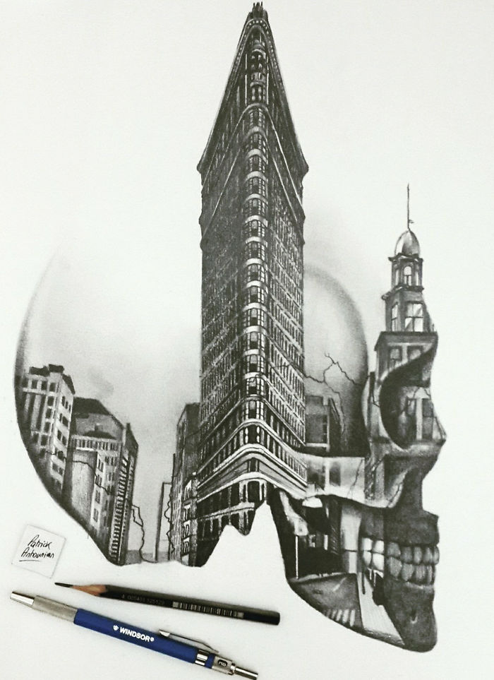 Double Exposure Drawings