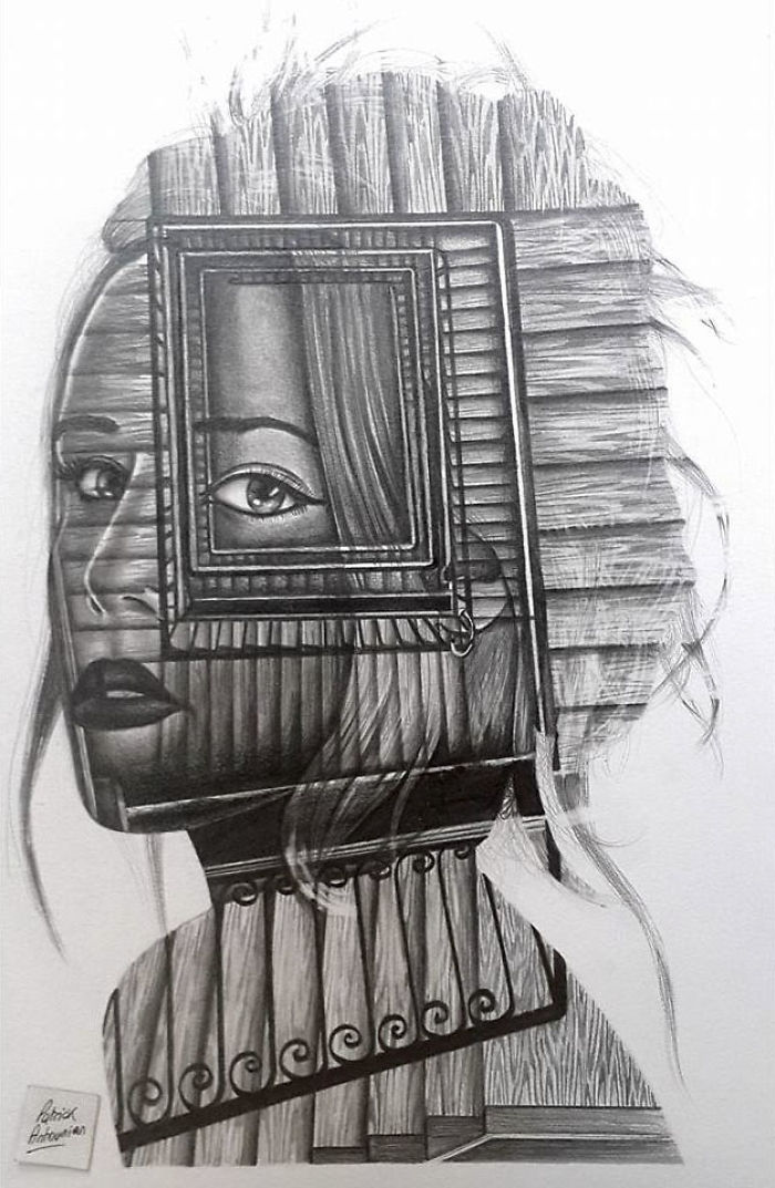 Double Exposure Drawings