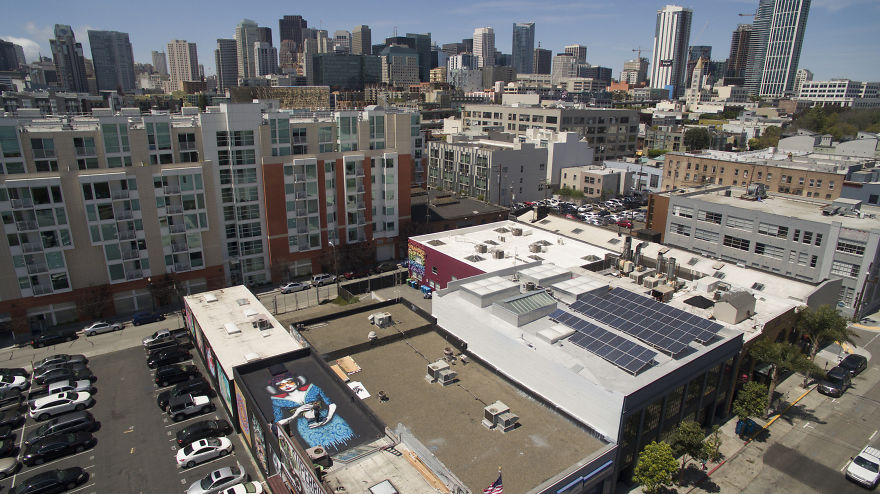 Fin Dac's New Rooftop Mural In San Francisco