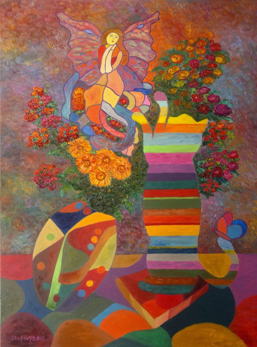 When I Don't Do Gardening, Look Out For My Domestic Animals, Keep The House Tidy I'm A Painter