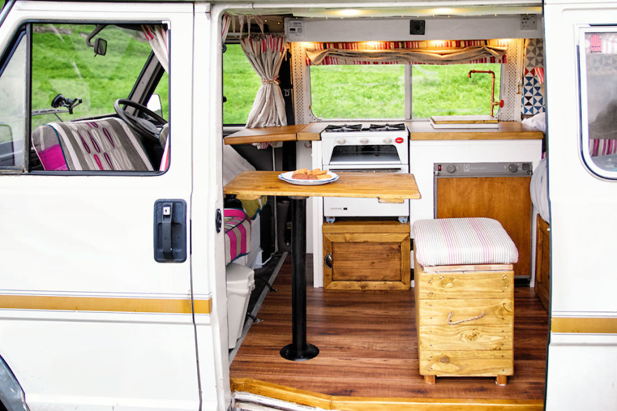 How We Transformed This Camper Van In 6 Weeks With Only £1000 How We Transformed This Camper Van In 6 Weeks With Only £1000