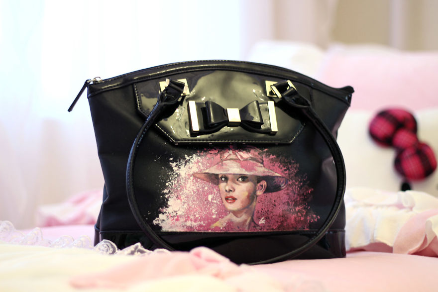 I Painted My Entire Handbag Collection I Painted My Entire Handbag Collection