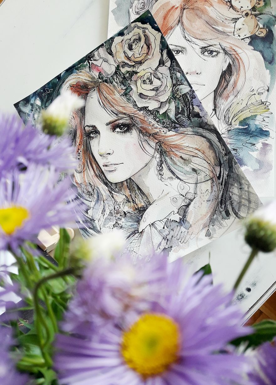 I Create My Own Fairy Tales On Paper