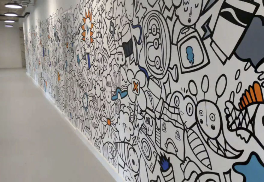 I Draw Everything That Comes Into My Head And Don't Stop Until The Wall Is Full! I Draw Everything That Comes Into My Head And Don't Stop Until The Wall Is Full!