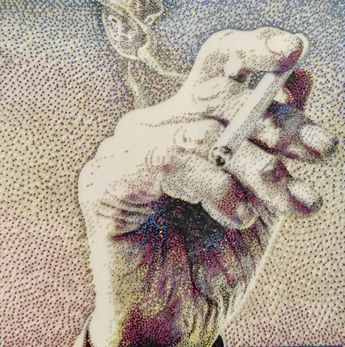 I've Spent Over 1 Year Hammering 1000s Of Nails Into A Giant Portrait Of David Hockney I've Spent Over 1 Year Hammering 1000s Of Nails Into A Giant Portrait Of David Hockney