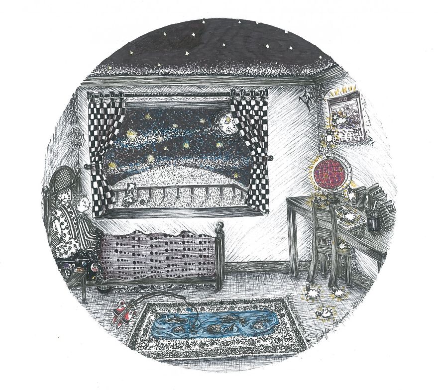 I Work On Conceptual 'Circle' Doodles Out Of Fandoms Every Night