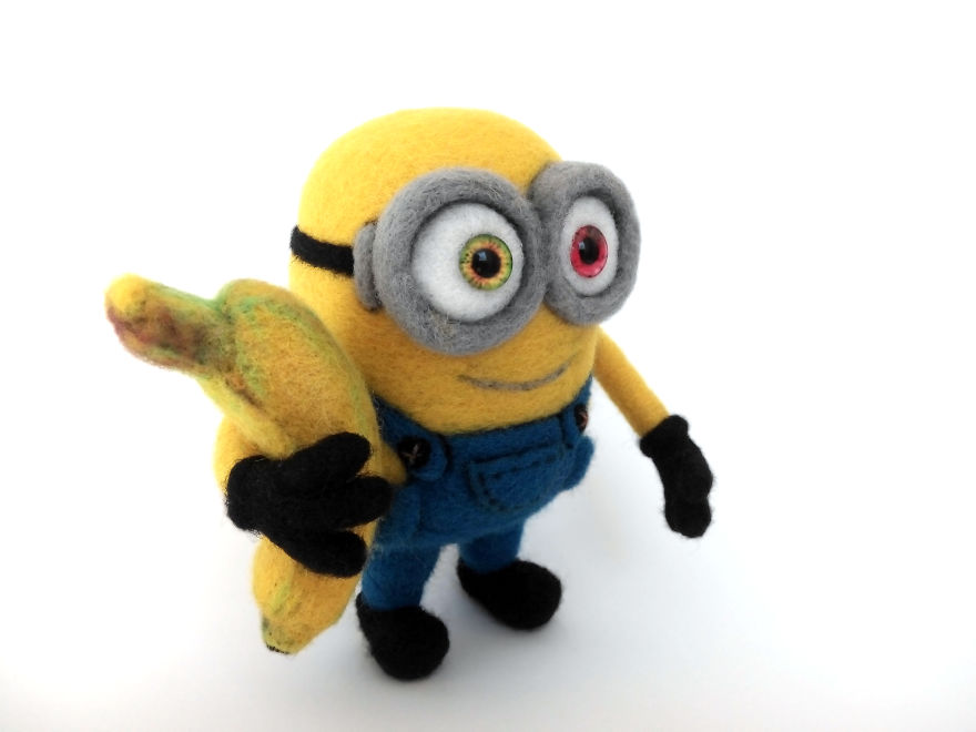 I Make Needle Felted Sculptures From Sheep Wool!