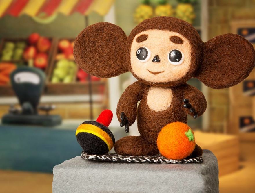 I Make Needle Felted Sculptures From Sheep Wool!