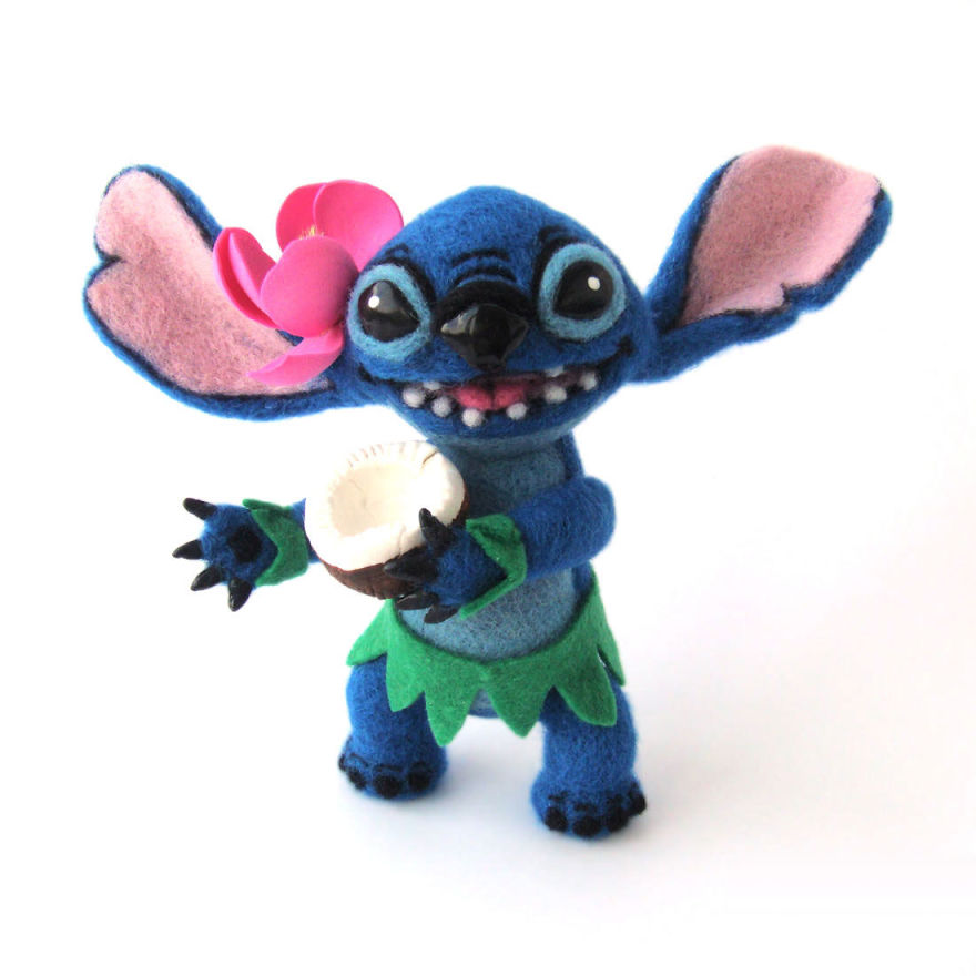 I Make Needle Felted Sculptures From Sheep Wool!