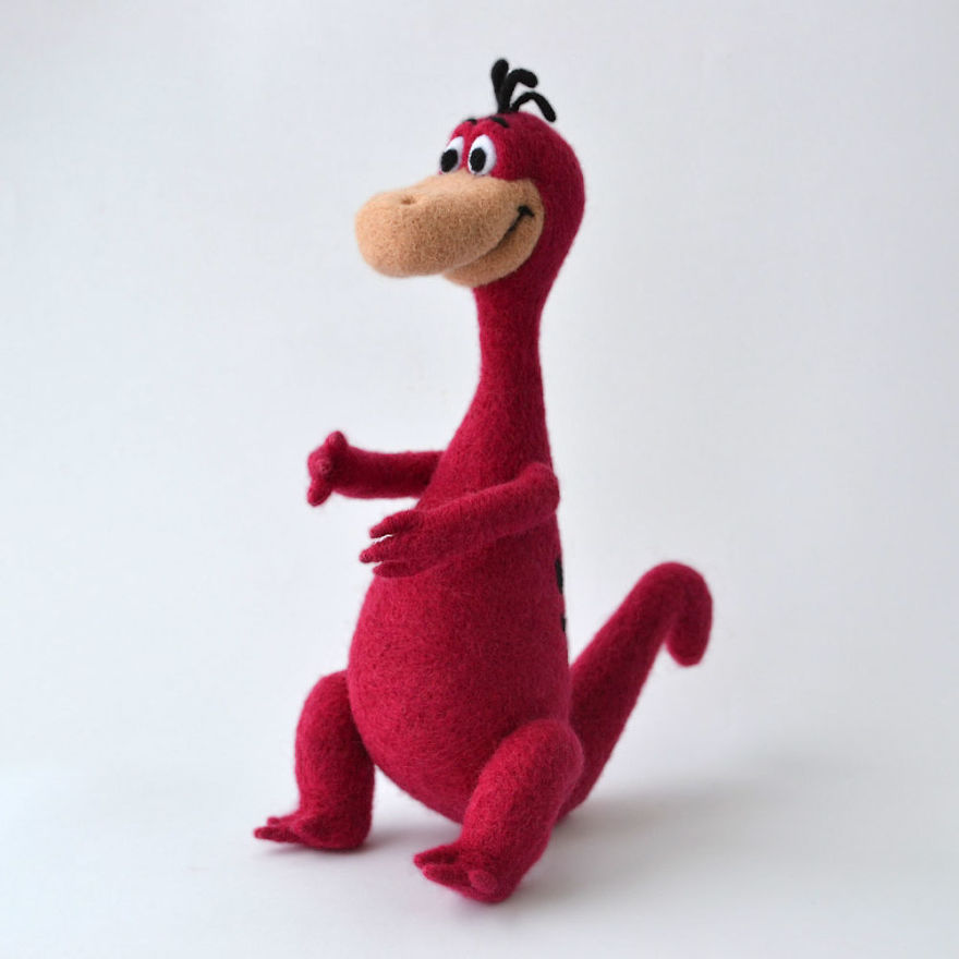 I Make Needle Felted Sculptures From Sheep Wool!