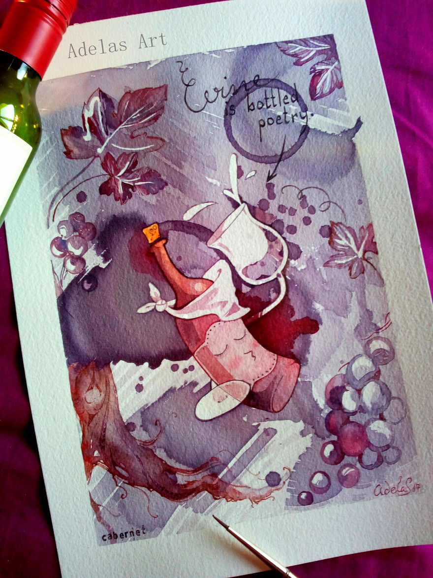 I Use Coffee, Tea, Beer, And Wine To Create My Art I Use Coffee, Tea, Beer, And Wine To Create My Art