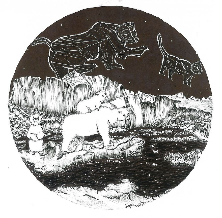 I Work On Conceptual 'Circle' Doodles Out Of Fandoms Every Night