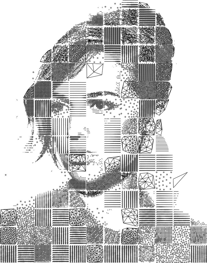 I Wrote An Algorithm That Transforms Photos Into Mosaics, And My Bot Draws Them For Me I Wrote An Algorithm That Transforms Photos Into Mosaics, And My Bot Draws Them For Me