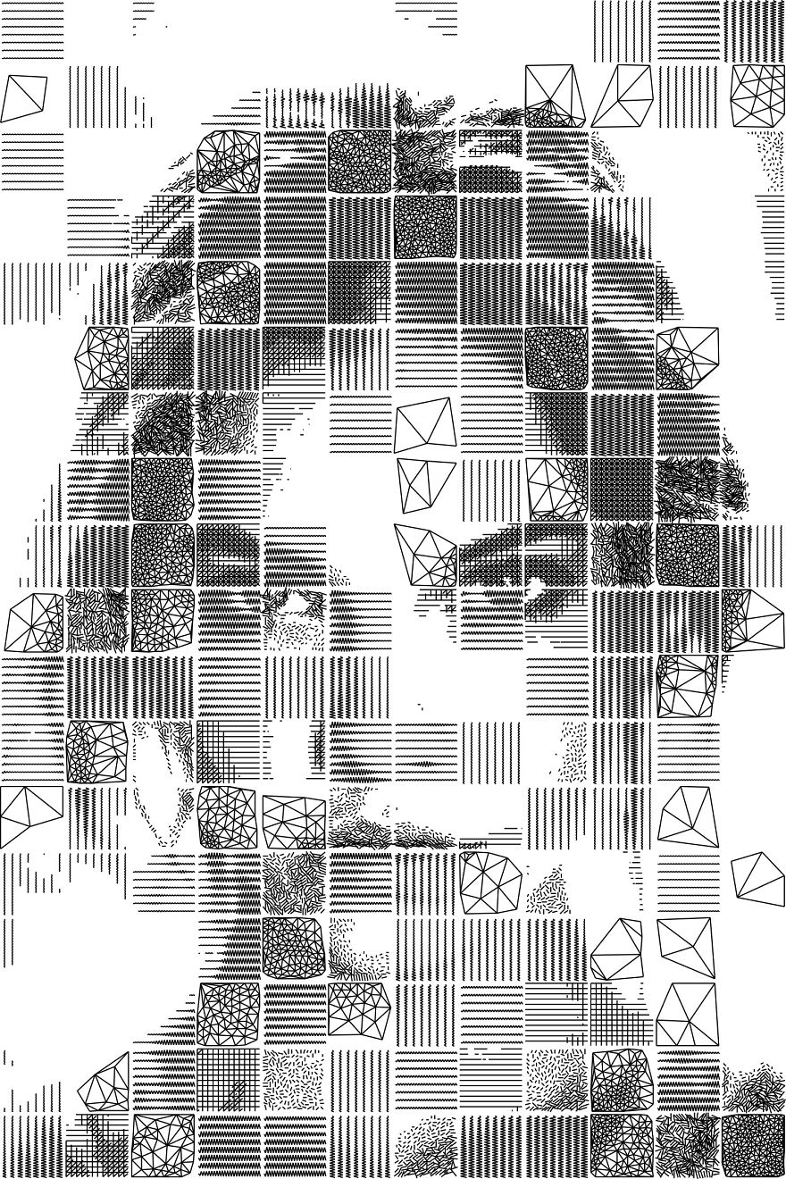 I Wrote An Algorithm That Transforms Photos Into Mosaics, And My Bot Draws Them For Me I Wrote An Algorithm That Transforms Photos Into Mosaics, And My Bot Draws Them For Me