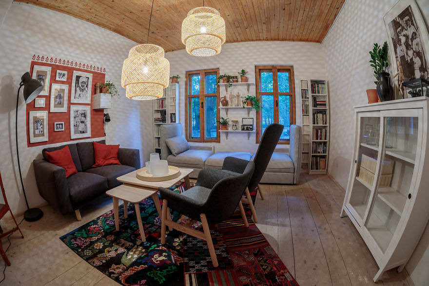 Ikea Mixed Scandinavian And Romanian Traditional Design In A Bucharest Stunt