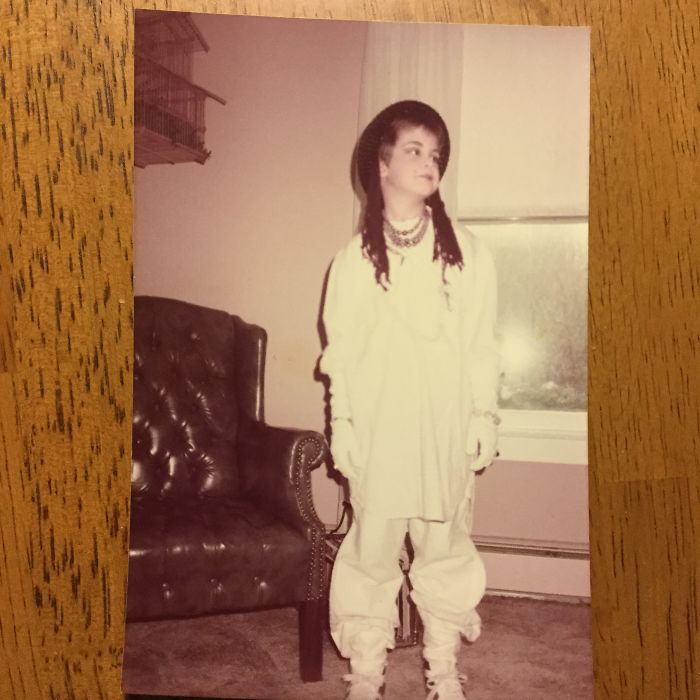 That Time In Grade School I Dressed Up As Boy George For "hero Day".