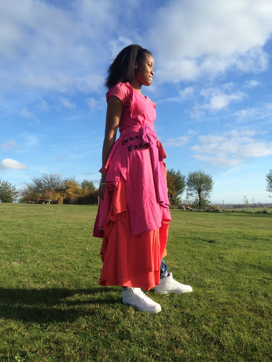 300 Old Tshirts, 20 Refugee Kids And One Wind Mill 300 Old Tshirts, 20 Refugee Kids And One Wind Mill