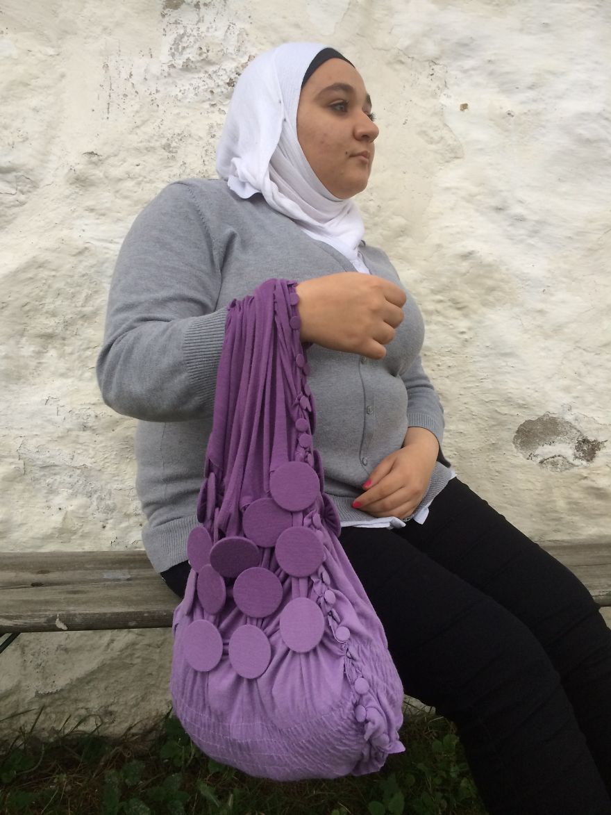 300 Old Tshirts, 20 Refugee Kids And One Wind Mill 300 Old Tshirts, 20 Refugee Kids And One Wind Mill