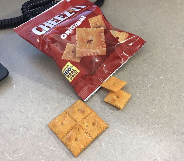 They Didn't Split My Cheez It