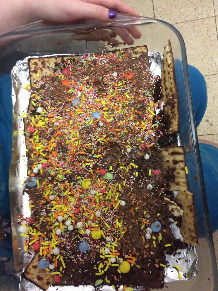 Stepped Out To Change A Diaper And Came Back To The Girls Having Used All The Sugar Candies