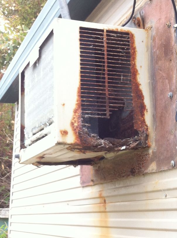 Air-conditioned Cabin. "it Was Working Yesterday."