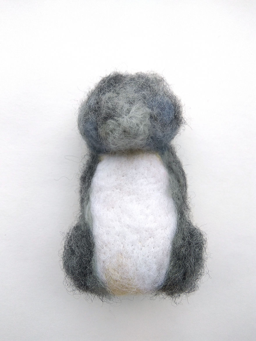 I Made A Very Sweet Needle Felted Chinchilla In Two Weeks! I Made A Very Sweet Needle Felted Chinchilla In Two Weeks!