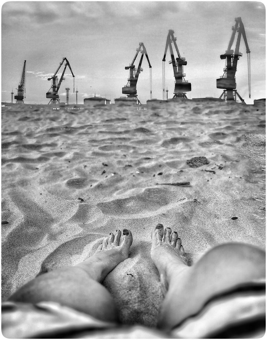 Surreal Travel Pictures Using Huawei P10 And Double Exposure Effect