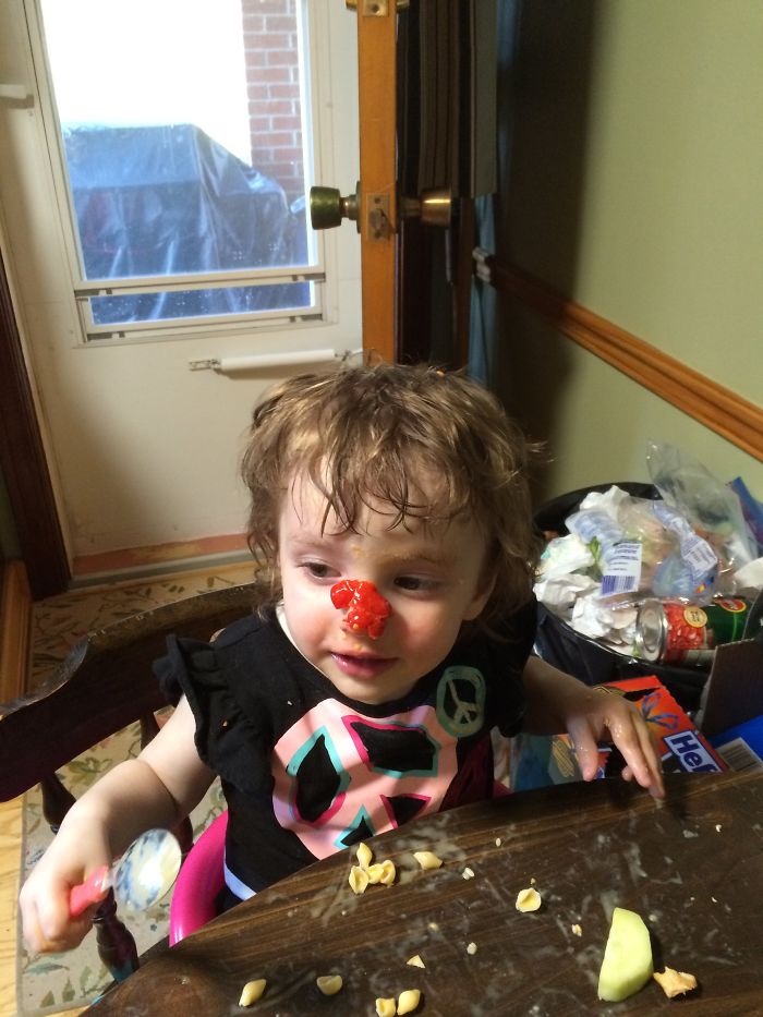 Tomatoes Go On The Nose Right?