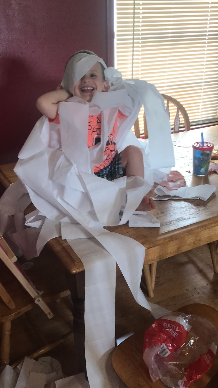 Thought He Was Eating Lunch...