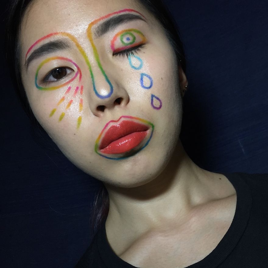 I Found That My Face Is The Best Canvas To Paint And Express Myself I Found That My Face Is The Best Canvas To Paint And Express Myself