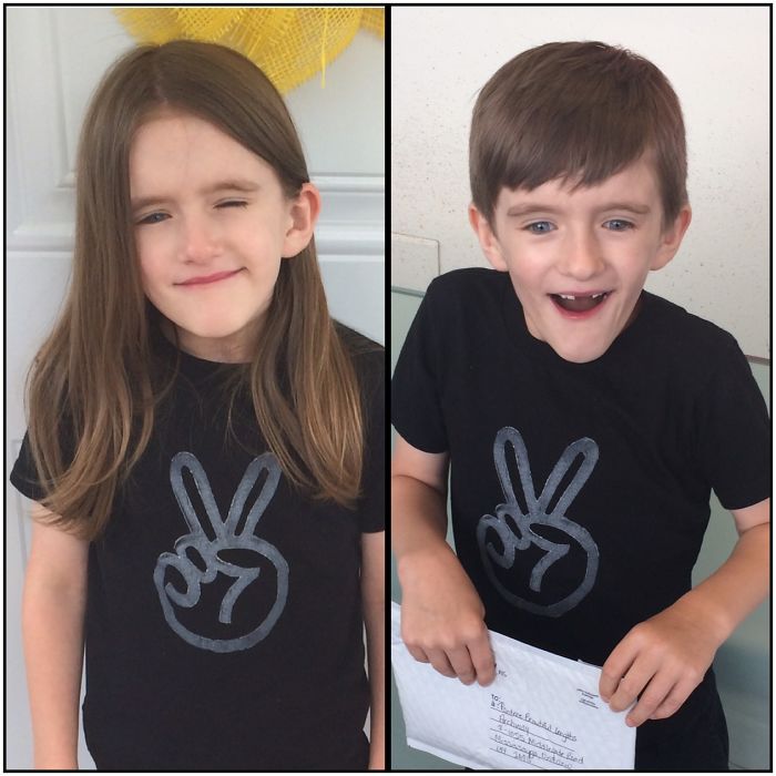 My Seven Year Old Son Donated 10" Of Hair To Pantene Beautiful Lengths.