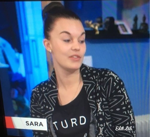 This Was On The News (sweden). Poor Sara!
