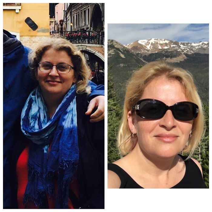 Before And After I Chopped 12 Inches Off