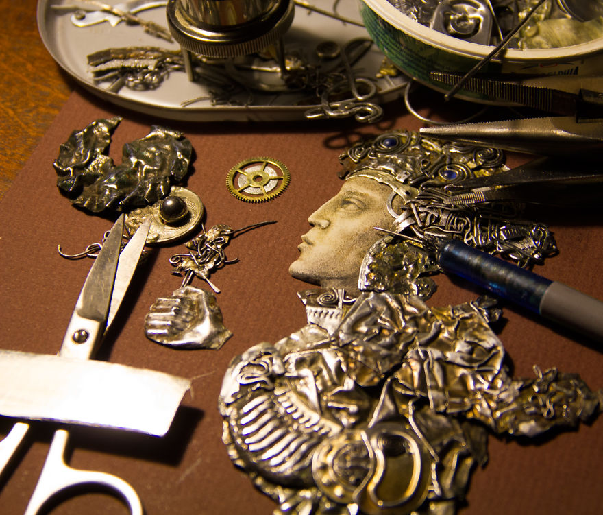 I Create Steampunk Art From Useless Objects