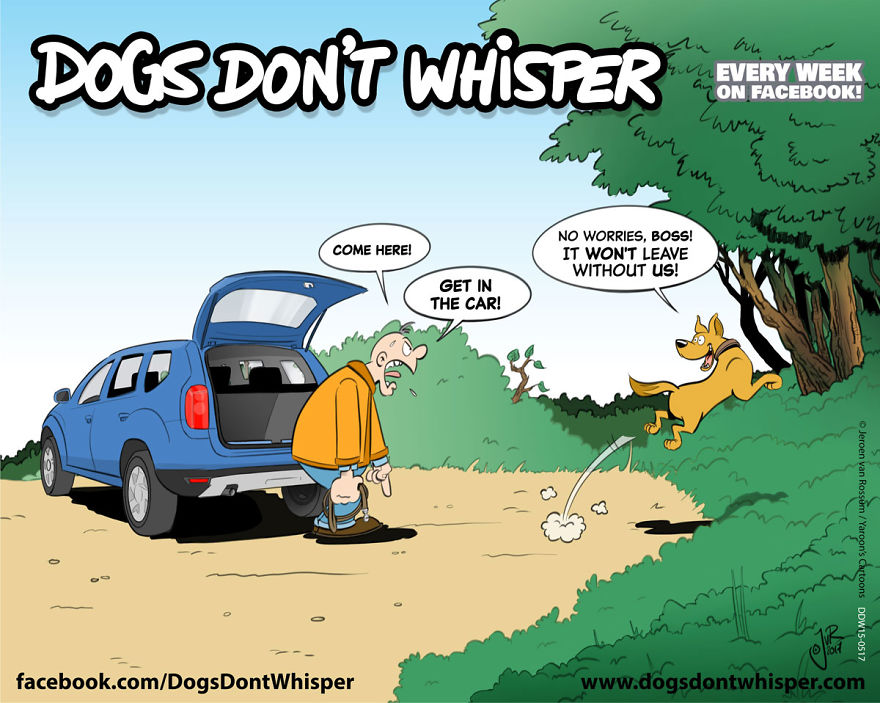 I'm A Dog Behaviour Therapist And I Draw Comic Strips About Dogs I'm A Dog Behaviour Therapist And I Draw Comic Strips About Dogs