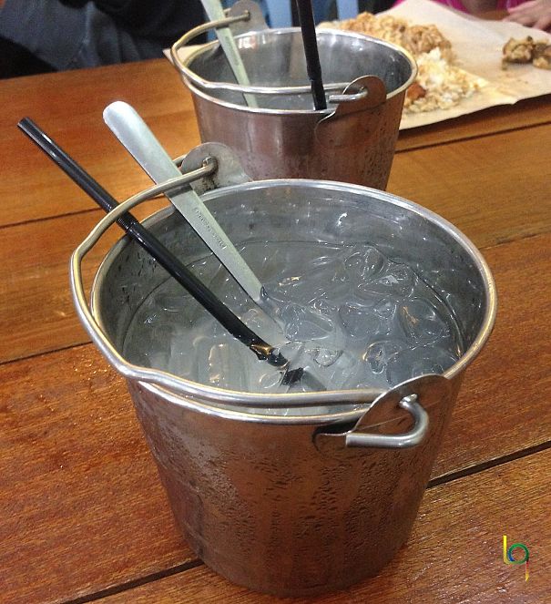 Coconut Drink In Mini Pail