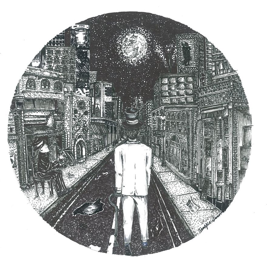 I Work On Conceptual 'Circle' Doodles Out Of Fandoms Every Night