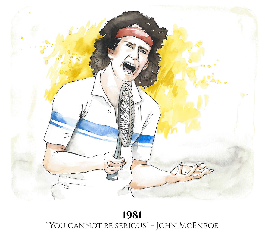 We Illustrated 10 Of The Best Wimbledon Moments