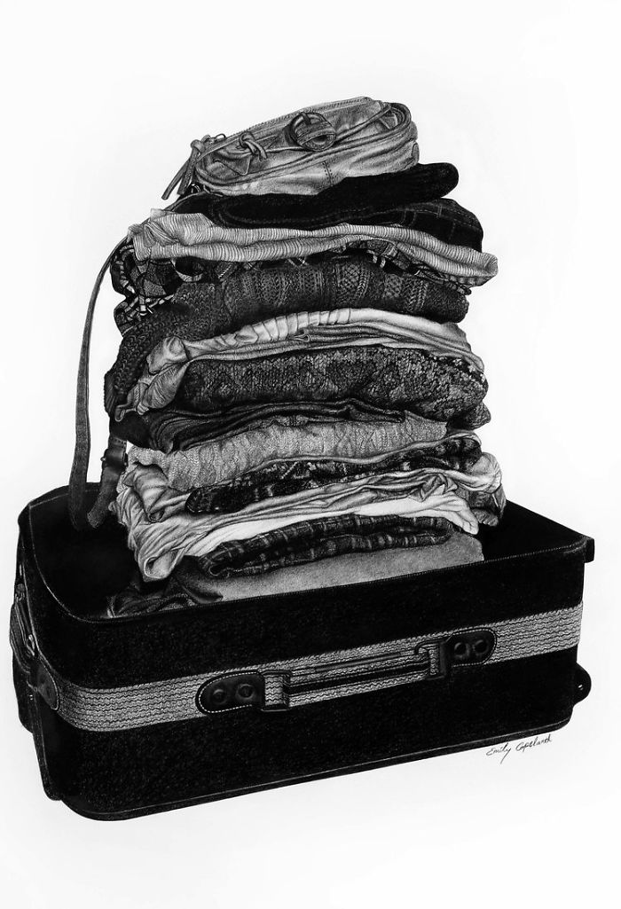 Meet Emily, Canada's Photorealist Charcoal Artist