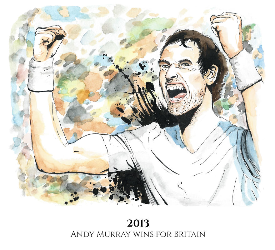 We Illustrated 10 Of The Best Wimbledon Moments