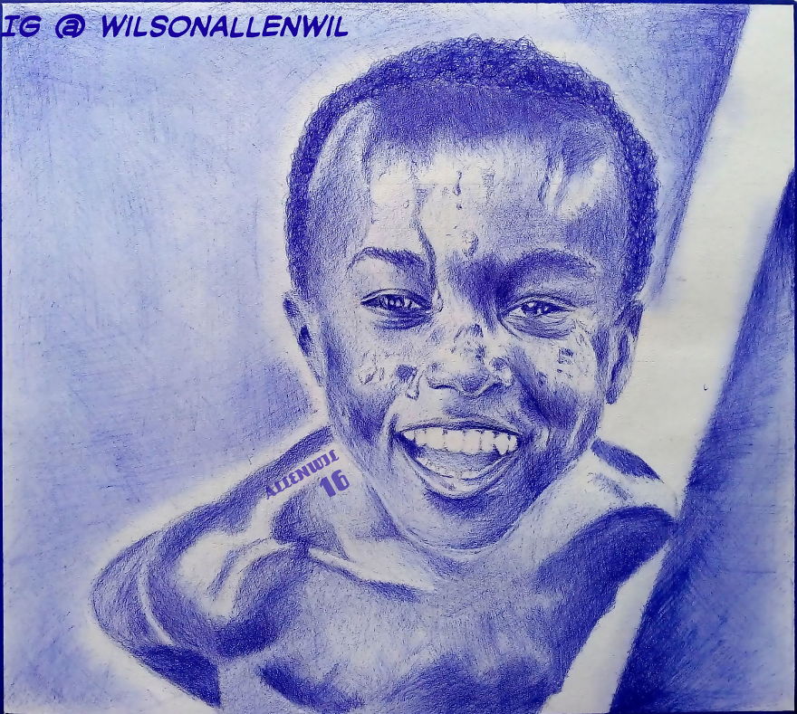 Art By A 19-Year-Old Nigerian Artist Allen Wilson Art By A 19-Year-Old Nigerian Artist Allen Wilson