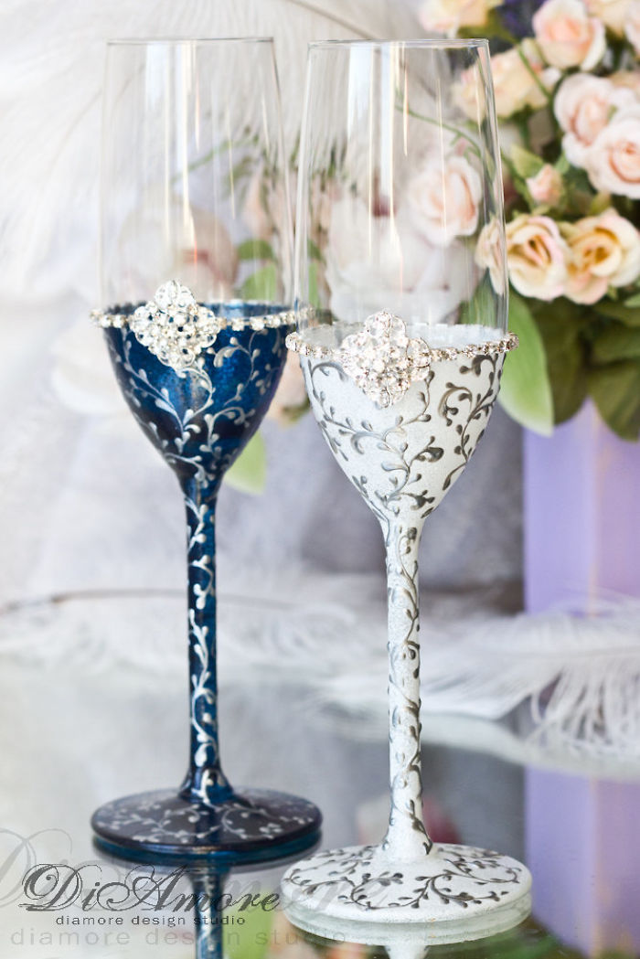 Omg I Need Help! I Have 3 Sets Wedding Glasses, Which Do I Choose!