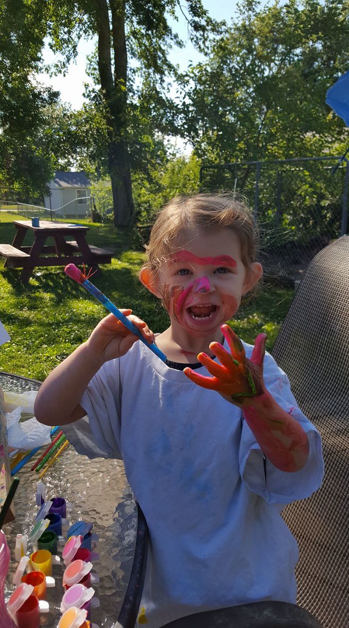 This Literally Took 10 Seconds. And This Is Why We Paint Outside.