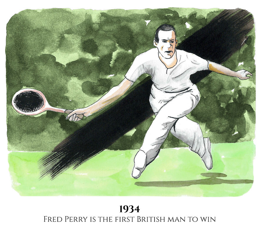 We Illustrated 10 Of The Best Wimbledon Moments