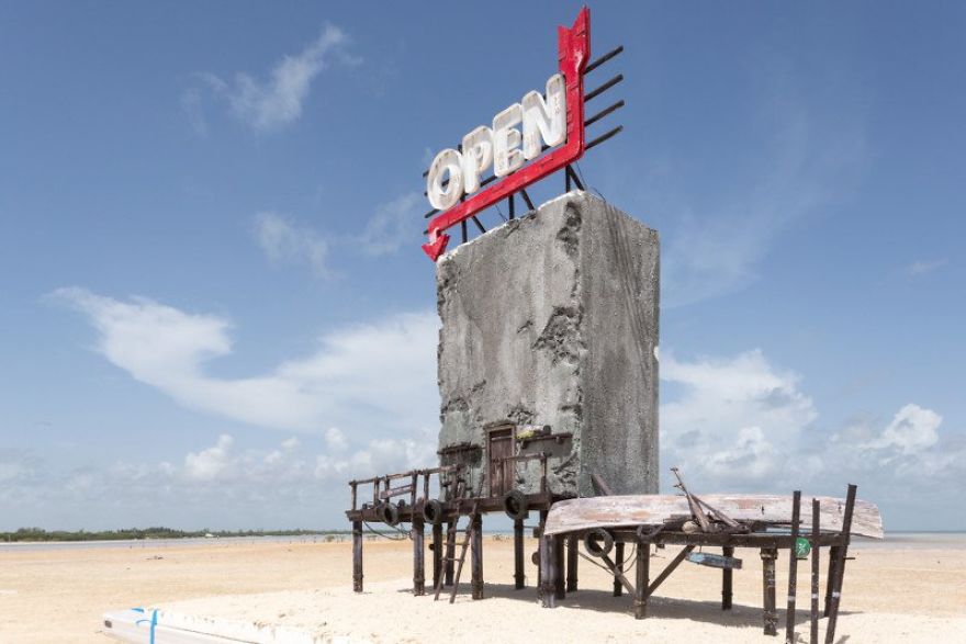 Photographer Creates Abandoned Miniature Hostel